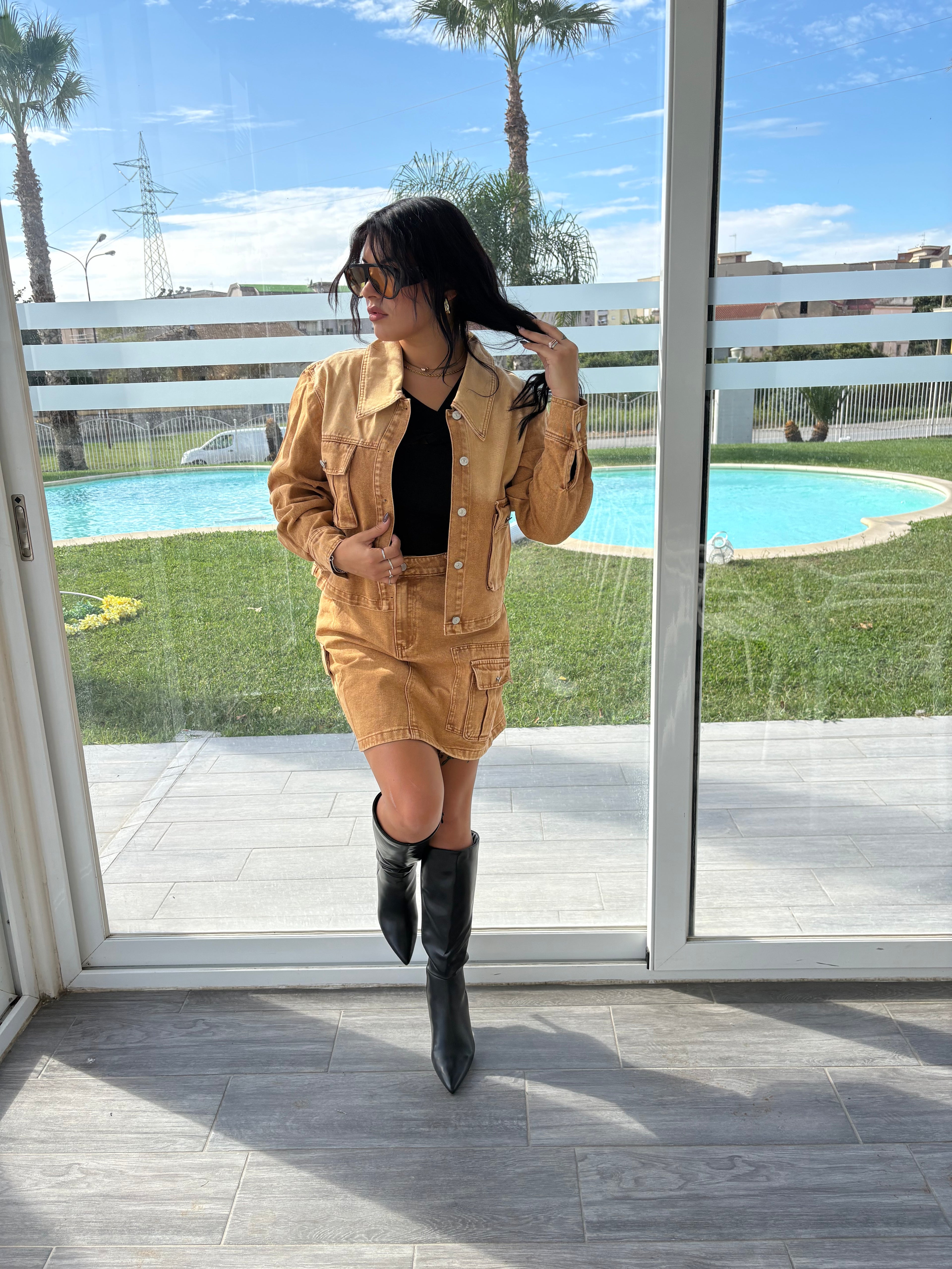 COORDINATO SKIRT CARGO